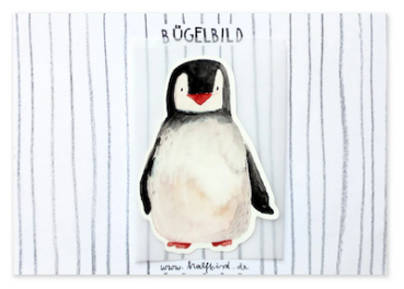 Preview: Bügelbild Pinguin| Halfbird